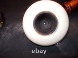 Calabash Pipe Block Meerschaum Bowl Gourd Body Removable Bowl -cala23