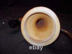 Calabash Pipe Block Meerschaum Bowl Gourd Body Removable Bowl -cala24