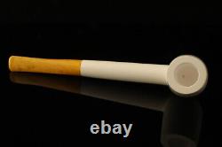 Canadian Block Meerschaum Pipe with custom case 14033