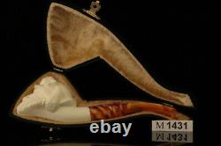 Cavalier Block Meerschaum Pipe with fitted case M1431