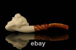 Cavalier Block Meerschaum Pipe with fitted case M1431