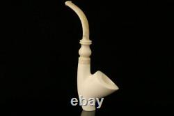 Cavalier Self Sitter Block Meerschaum Pipe with CASE 10432