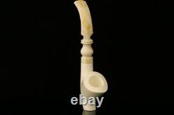 Cavalier Self Sitter Block Meerschaum Pipe with CASE 10432