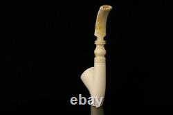 Cavalier Self Sitter Block Meerschaum Pipe with CASE 10432