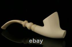 Cavalier Self Sitter Block Meerschaum Pipe with CASE 10432