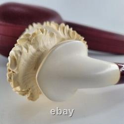 Cavalier meerschaum pipe handcarved block meerschaum by CPW #4647