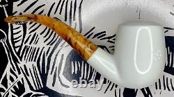 Çelebi Meerschaum Smooth Etched, with Case, Hand Carved