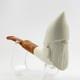 Christmas Gnome Block Meerschaum Pipe, With Case And Christmas Pouch, Ump