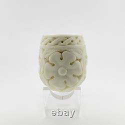 Classic Floral Block Meerschaum Pipe, With Case, Unique Meerschaum Pipes
