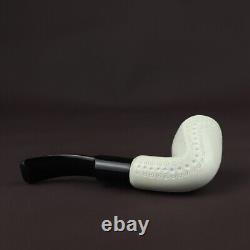 Cobra PIPE-BLOCK MEERSCHAUM-NEW-HAND CARVED With Case#1452