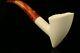 Cone Hand Carved Block Meerschaum Pipe With A Fitted Case 9976