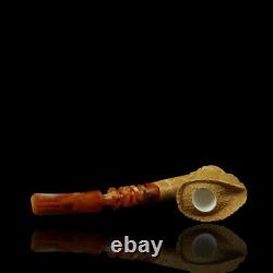 DAVY JONES Pipe Block Meerschaum-NEW Handmade From Turkey W CASE#1789