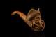 Davy Jones Block Meerschaum Pipe Hand Carved Smoking Tobacco Pfeife With Case