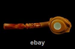 Davy Jones Figure Pipe By Koray Handmade Block Meerschaum-NEW W CASE#1385