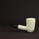 Deep Carving Pickaxe Pipe By Ege Block Meerschaum-new-hand Carved W Case#1445