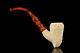Deep Carving Pickaxe Pipe By Ege Block Meerschaum-new-hand Carved W Case#1454