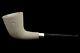 Deluxe Cutty Pipe Block Meerschaum-new-hand Carved W Case#1393