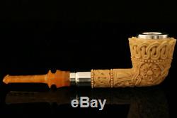 Deluxe Canadian Block Meerschaum Pipe by Tekin in a fitted case 8430