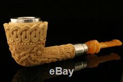 Deluxe Canadian Block Meerschaum Pipe by Tekin in a fitted case 8430
