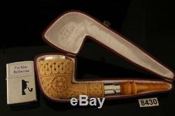 Deluxe Canadian Block Meerschaum Pipe by Tekin in a fitted case 8430