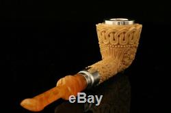 Deluxe Canadian Block Meerschaum Pipe by Tekin in a fitted case 8430