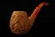 Dragon Embossed Block Meerschaum Pipe With Fitted Case 14860