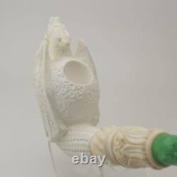 Dragon Skull Meerschaum Pipe, Block Meerschaum, With Case, Unique Meerschaum Pipes