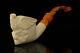 Eagle Block Meerschaum Pipe With Fitted Case M1339
