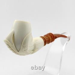 Eagle Claw Block Meerschaum Pipe, With Case, Unique Meerschaum Pipes