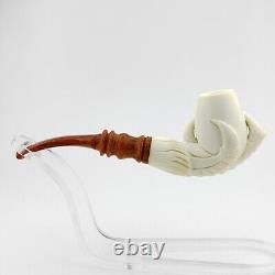 Eagle Claw Block Meerschaum Pipe, With Case, Unique Meerschaum Pipes