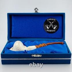 Eagle Claw Block Meerschaum Pipe, With Case, Unique Meerschaum Pipes