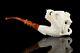 Eagle Claw Holds Nude Lady Pipe By Ali Block Meerschaum New Handmade W Case#658