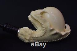 Eagle Claw Pipe By Kenan-new-block Meerschaum Handmade W Case&Tamper#57