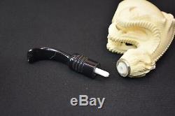 Eagle Claw Pipe By Kenan-new-block Meerschaum Handmade W Case&Tamper#57