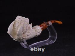 Eagle Claw Special meerschaum pipe, Block meerschaum, smoking pipe