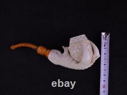 Eagle Claw Special meerschaum pipe, Block meerschaum, smoking pipe