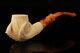 Eagle's Claw Block Meerschaum Pipe With Custom Case 13568