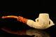 Eagle's Claw Block Meerschaum Pipe With Custom Fitted Case 12866r