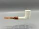 Ege Lattice Tall Chimney Pipe New Handmade Block Meerschaum W Case#255