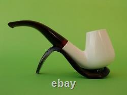 FULL BENT Block Meerschaum Smoking Tobacco Pipe Pipa Pfeife With CASE AGV-1753