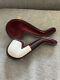 Full Bent Block Meerschaum Smoking Tobacco Pipe With Case