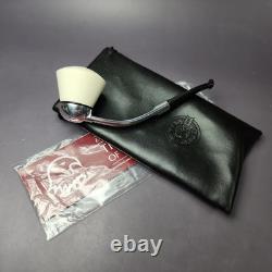 Falcon Chrome Dental with MBSD Meerschaum Dublin Block Meerschaum Bowl Pipe, New