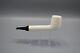 Fat Canadian Pipe Block Meerschaum-new-hand Carved Custom Case#103