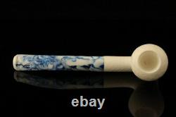 Free Hand Block Meerschaum Pipe with custom CASE 11924