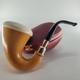 Genuine Natural African Gourd Calabash Block Meerschaum Pipe Handmade Cpw #4997