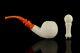 Golfball Pipe W Tamper By H Ege Block Meerschaum-new-hand Carved W Case#1295