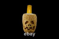 Halloween Pipe By ALTAY new-block Meerschaum Handmade W Case#1480