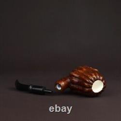 Halloween Skull Pipe new-block Meerschaum Handmade W Case#1244