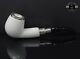 Handmade Block Meerschaum Apple Silvery Cap & Army Pipe