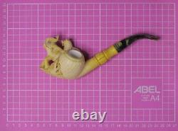 Handmade Block Meerschaum Elephant Pipe